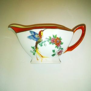 Rudolstadt Pheasant design lusterwear creamer